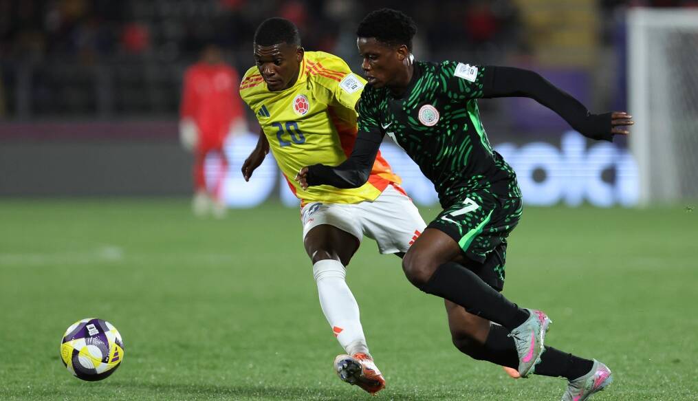 Flying Eagles draw 1-1 with Colombia to reach U20 World Cup last 16, setting up a thrilling clash against hosts Argentina.