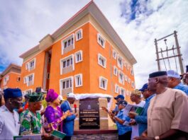 Governor Babajide Sanwo-Olu commissioning 420-unit Ajara housing scheme phase I