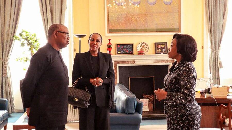 Peter Obi meets commonwealth chief on youth empowerment, democracy
