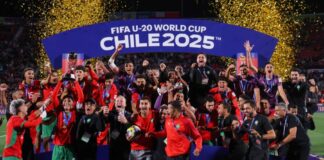 Morocco crowned U20 World Champions after beating Argentina 2-0 in Santiago Yassir Zabiri’s brace seals Morocco’s first-ever FIFA U20 World Cup title with a stunning 2-0 win over Argentina in Santiago.