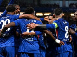Chelsea make Champions League history with three teenage scorers in a 5-1 demolition of Ajax at Stamford Bridge.