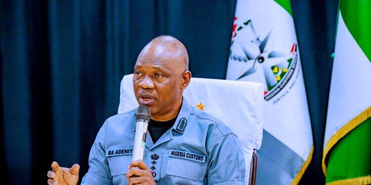 Comptroller-General of Nigeria Customs Service NCS Mr. Bashir Adewale Adeniyi