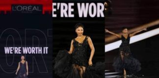 Temi Otedola describes walking the L’Oréal Paris Runway as a “surreal moment”