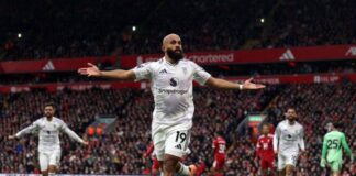 Manchester United break Liverpool hoodoo with Maguire winner Championship upset at Anfield: United clinch win under Amorim’s system