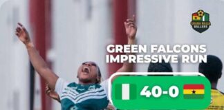 Nigeria defeats Ireland, eyes Rugby World Cup Historic Triumph: Green Falcons Beat Ireland 10-0 in Semifinal Surge