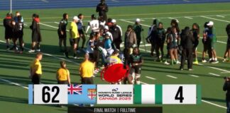 World Series Final: Fiji thrash Nigeria 62–4 to seal World Cup spot Fiji’s Fire: Bulikula Storm Past Nigeria for Cup Glory