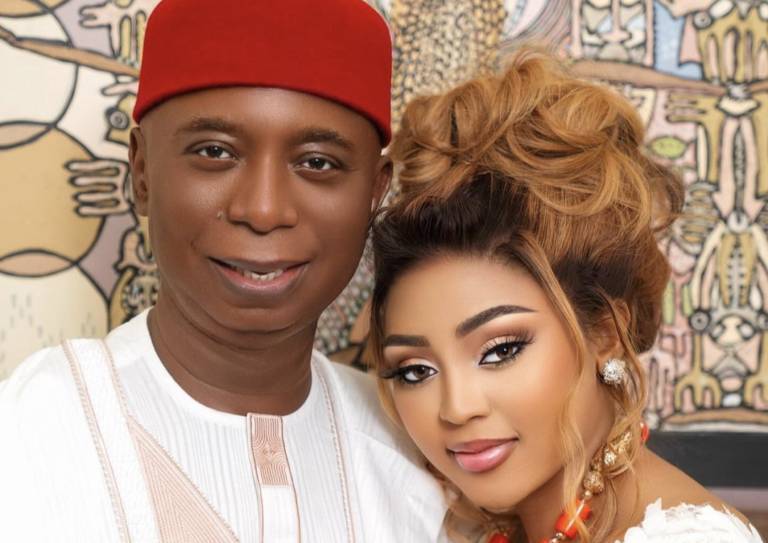 Ned Nwoko and Regina Daniels