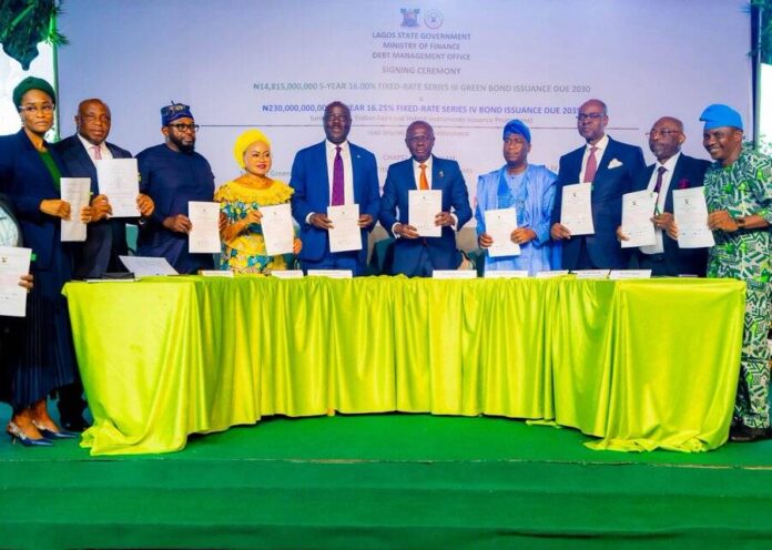 Sanwo-Olu secures ₦374.8bn through oversubscribed green, series IV bonds Sanwo-Olu secures ₦374.8bn through oversubscribed green, series IV bonds