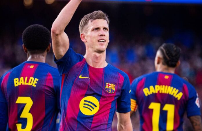 Olmo inspires Barcelona comeback against Alaves as Flick’s men rise to La Liga summit