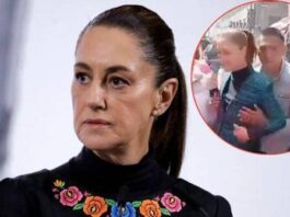 Mexico’s President Claudia Sheinbaum vows legal action after being harassed in public. (Image source: AOL.com)