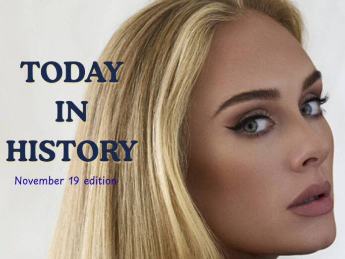 November 19 in History: Take a look at the key moments of the day Today in History