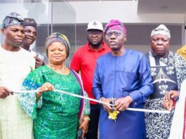 Babajide Sanwo-Olu commissioning project