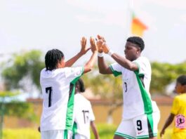 Falconets seal WAFU B U-20 Girls title with a dominant 3–0 victory over Ghana, extending their unbeaten run in Benin Republic.