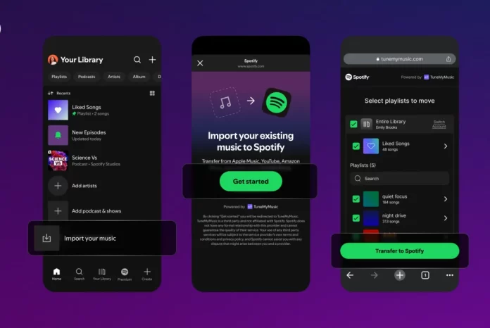 Spotify streamlines playlist imports from rival music platforms
