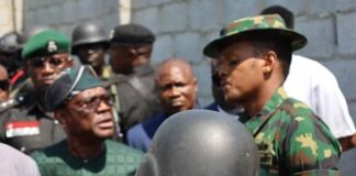 Tension in Abuja as Wike, soldiers face off over ex-naval chief’s contested land Tension in Abuja as Wike, soldiers face off over ex-naval chief’s contested land