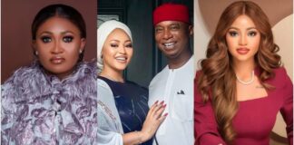 I can’t imagine my daughters going through this – Mary Njoku reacts to Regina Daniels’ marital crisis Mary Njoku x Regina Daniels wirh her estranged husbadnd Ned Nwoko