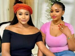 Uche Montana and Regina Daniels