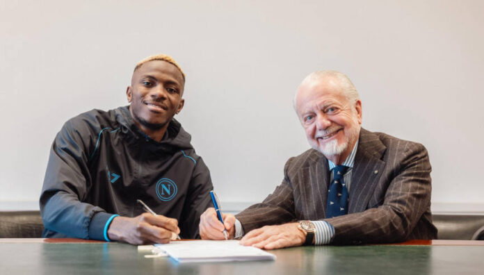 Napoli President De Laurentiis ordered to stand trial over Osimhen transfer accounting Napoli president Aurelio De Laurentiis will face trial over alleged false accounting in Victor Osimhen’s 2020 transfer from Lille.