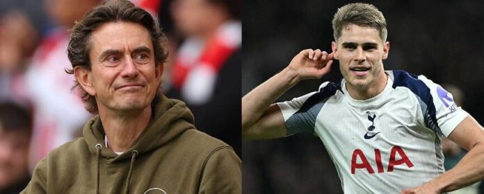 “He can keep walking past me if he delivers!” — Thomas Frank praises Van de Ven after super goal