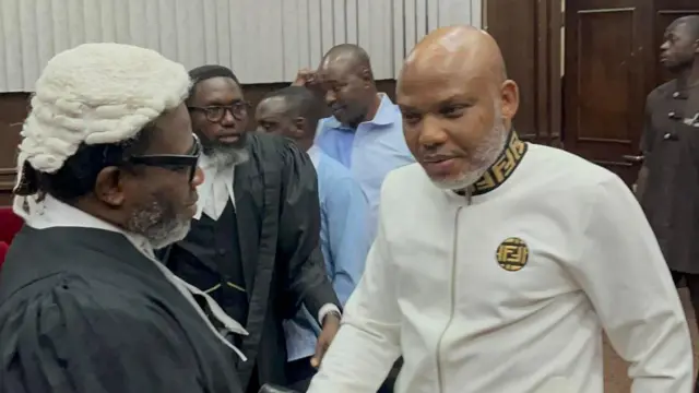 Nnamdi Kanu in Trial