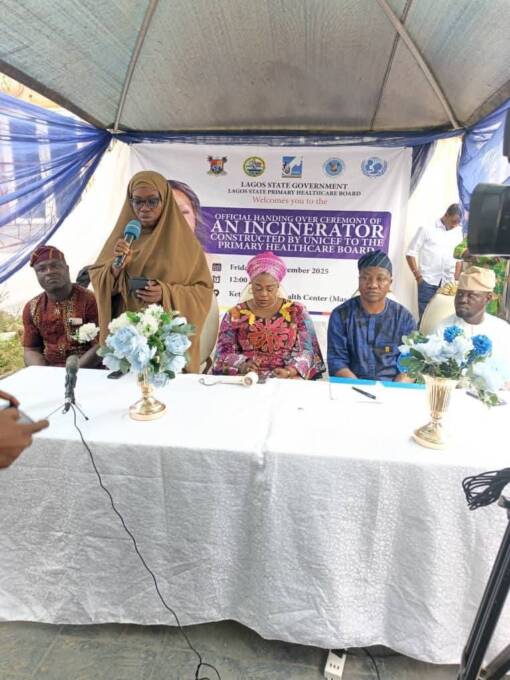 FB_IMG_1764600482781 Lagos govt receives UNICEF-donated incinerator