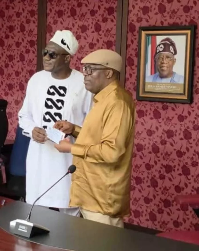 Fubara receives APC membership card, seals defection to ruling party