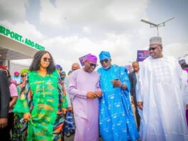 Ekiti State Governor Biodun Oyebanji with dignitaries