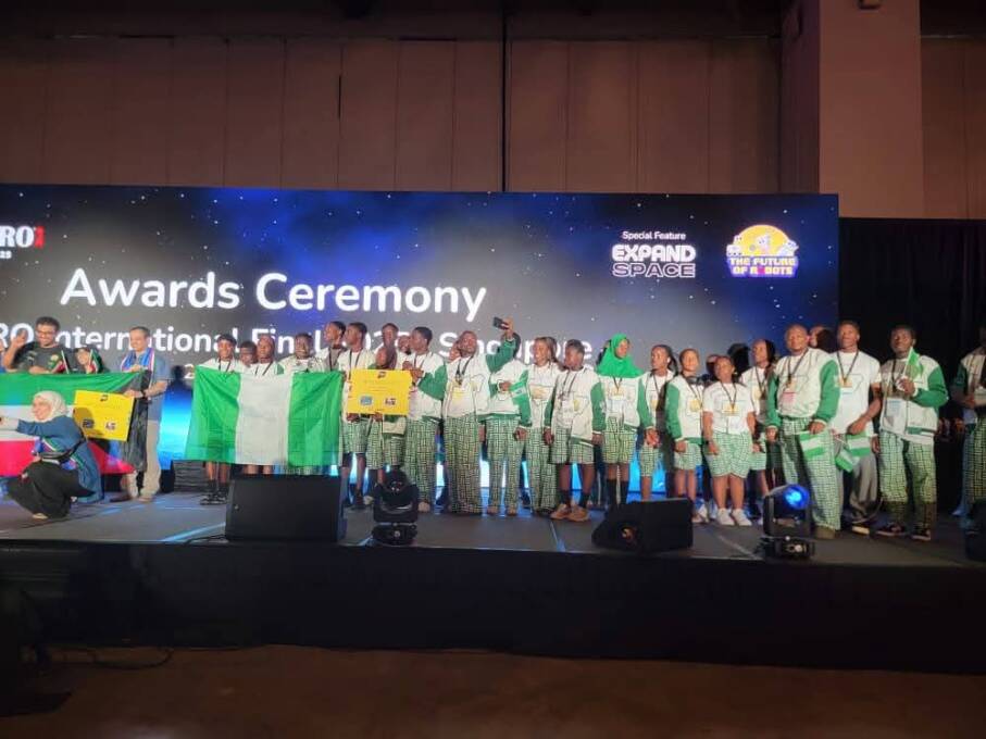 Lagos State Lagos State students at World Robot Olympiad (WRO)