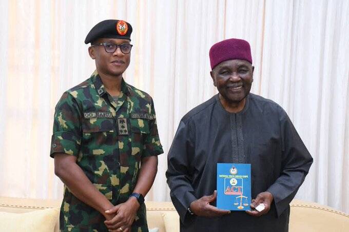 NYSC NYSC DG and Yakubu Gowon