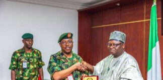NOA, Nigerian Army strengthen partnership to rebuild citizens’ trust NOA Issa-Onilu and Navy officer