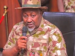 Nigeria’s Minister of Defence, Mohammed Badaru Abubakar