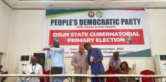Adebayo Adedamola emerges Osun PDP governorship candidate for 2026 election Adebayo Adedamola declares winner