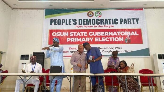 Adebayo Adedamola emerges Osun PDP governorship candidate for 2026 election