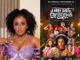 Ini Edo with Very Dirty Christmas poster
