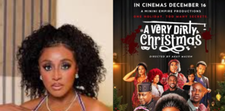Ini Edo’s ‘Very Dirty Christmas’ reinforces need for editorial marketing Ini Edo with Very Dirty Christmas poster