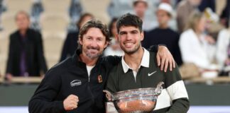 Carlos Alcaraz and Coach Juan Carlos Ferrero part ways before 2026 season Carlos Alcaraz has split with his coach Juan Carlos Ferrero.