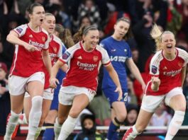 Arsenal defeated Chelsea to dent Blues 2025/26 WSL title ambitions.