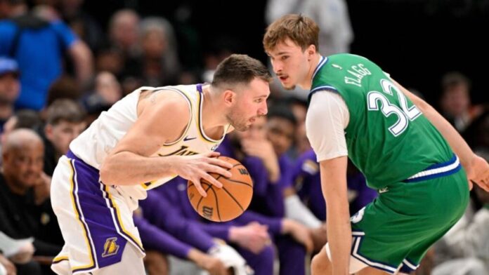 Luka Doncic posts 33 points in Lakers’ win over Mavericks Tennis star Luka Doncic shines as the LA Lakers beat the Dallas Mavericks in the NBA.