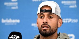 Nick Kyrgios loses on Brisbane return as fitness rebuild and wildcard hopes continue Australian Nick Kyrgios loses to Aleksandar Kovacevic in Brisbane comeback.