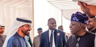 Tinubu touches down in Abu Dhabi for 2026 ADSW Tinubu touches down in Abu Dhabi for 2026 ADSW