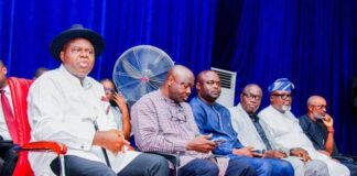 Diri leads first APC stakeholders’ meet, backs Tinubu for 2027 Douye Diri at APC stakeholders meeting