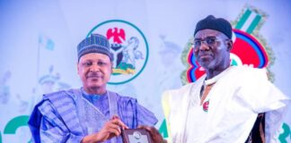 FG honours military heroes at 2026 AFCRD gala & awards Minister of Information and National Orientation Mohammed Idris representing the FG to present awards to military personnel