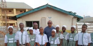 Peter Obi, Archbishop Okolo lay foundation for Sacred Heart School in Ozubulu peter obi school