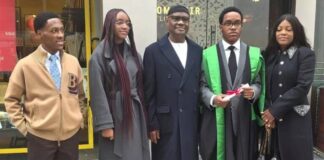 Wike’s son graduates with Master’s degree from King’s College London