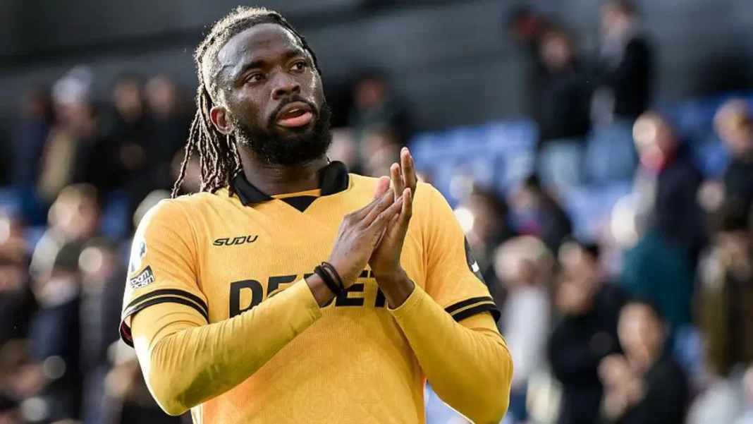 Former Amiens and Genk striker Tolu Arokodare was racially abused after Wolves lost to Crystal Palace on Sunday.