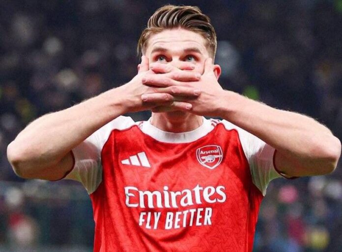 Sweden striker Gyokeres at the double as Gunners continue to push for first Premier League title in 22 years.