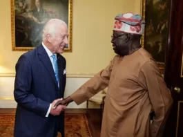 King Charles (left) will host Nigerian President Bola Tinubu (right) in March
