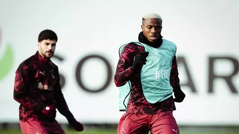 Galatasaray is delighted to have Osimhen back in training ahead of their clash against Juventus.