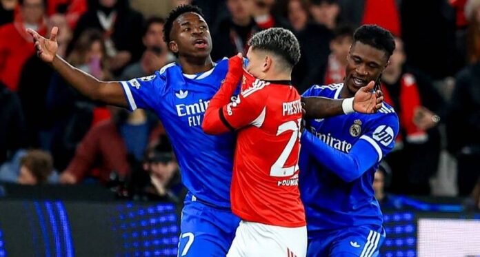 UEFA hands Prestianni interim ban after Vinicius Jr racism allegation