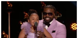 Eight-year-old Aura V becomes youngest individually credited Grammy winner
